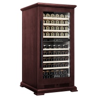 Винный шкаф в деревянном корпусе Meyvel MV99PRO-KBT2 цвет вишня